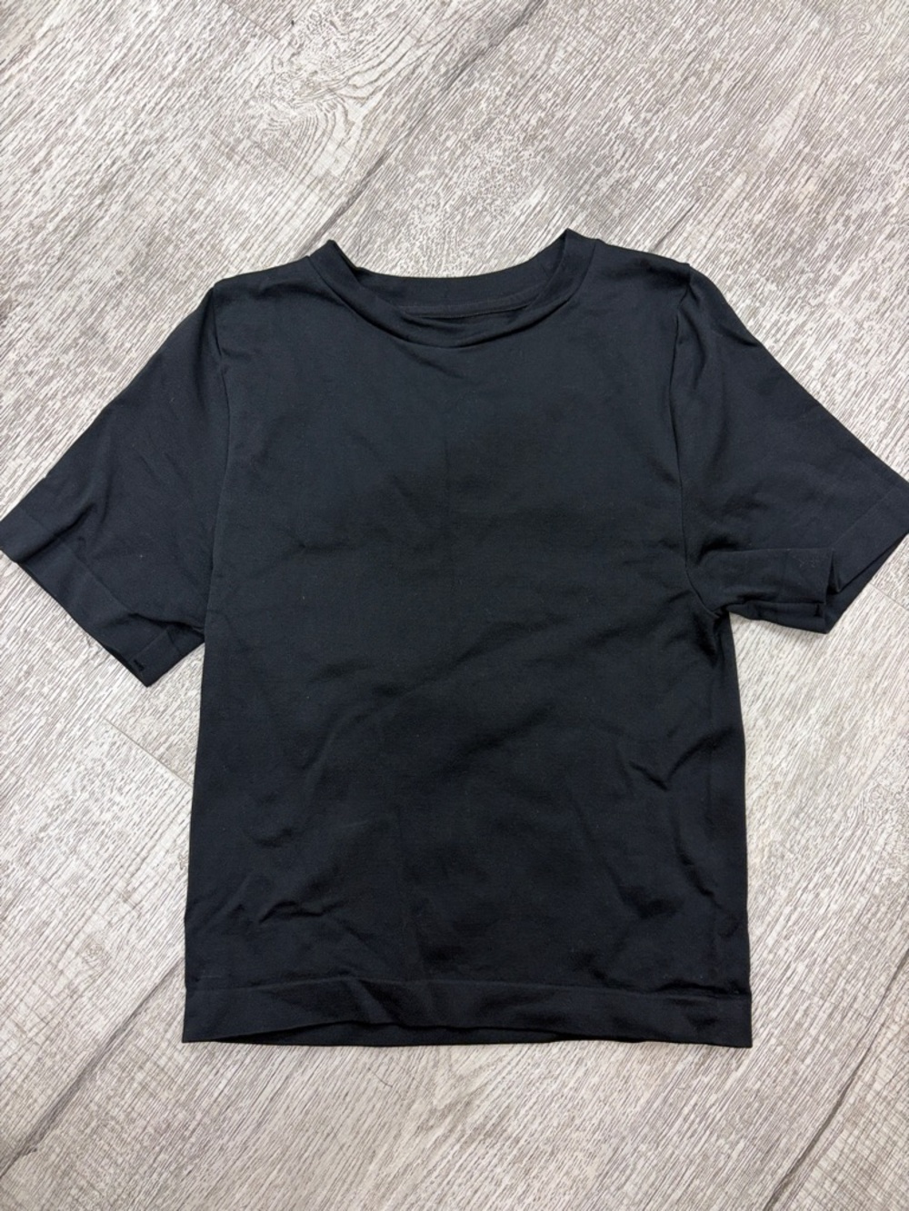 a new day Black Short-Sleeve Kids Tee